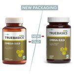 TrueBasics Vegan Omega 3 6 9,  90 softgels