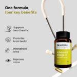 HealthKart Advanced Omega-3 with 360mg EPA & 240mg DHA, 90 capsules - Image 8
