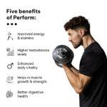 HealthKart HK Vitals Perform (for Stamina Vitality Power & Vigor),  60 capsules - Image 7