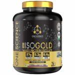 One Science 100% Iso Gold Whey Protein Isolate, 5 lb - Image 3