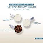 TrueBasics Clean Whey Protein Isolate 1kg Chocolate & Steel Pro Shaker 700 ml Combo - Image 15