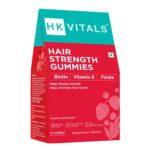 HealthKart HK Vitals Hair Strength Biotin Gummies,  60 gummies  Strawberry - Image 12