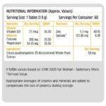 HealthKart HK Vitals Calcium  with Mag Zinc & Vit D3, Unflavoured - Image 4