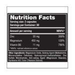 One Science ZMA,  60 capsules  Unflavoured - Image 4