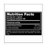 One Science Mega Ginseng,  100 capsules - Image 4