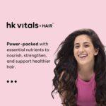 HealthKart HK Vitals Hair Strength Biotin Gummies,  60 gummies  Strawberry - Image 2