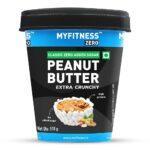 Myfitness by brnd.me Zero Classic Zero Added Sugar Peanut Butter, 510 g, Extra Crunchy - Image 2