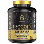 One Science 100% Iso Gold Whey Protein Isolate, 5 lb