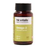 HealthKart HK Vitals Omega 3 1000mg with 180mg EPA and 120mg DHA