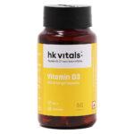 HealthKart HK Vitals Vitamin D3,  60 capsules  Unflavoured