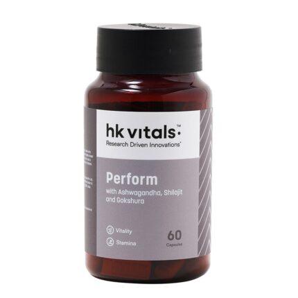 HealthKart HK Vitals Perform (for Stamina Vitality Power & Vigor),  60 capsules
