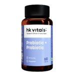 HealthKart HK Vitals Pre and Probiotics,  60 capsules  Unflavoured