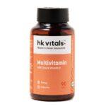 HealthKart HK Vitals Multivitamin with Zinc & Vitamin C,  Unflavoured