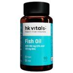 HealthKart HK Vitals Fish Oil 1000mg with 180mg EPA and 120mg DHA,