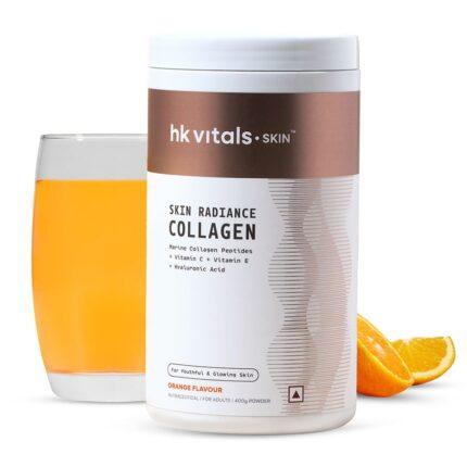 HealthKart HK Vitals Skin Radiance Collagen,  400 g  Orange