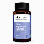 HealthKart HK Vitals 100% Magnesium Glycinate, Unflavoured  120 tablet(s)